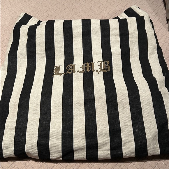 L.A.M.B. Black and White Striped Bag - Picture 13 of 13